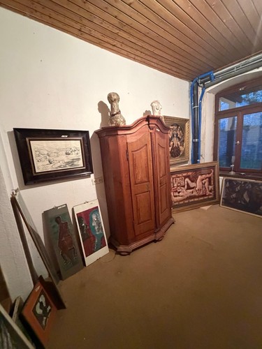 Weichholz schrank antik - weichholz,