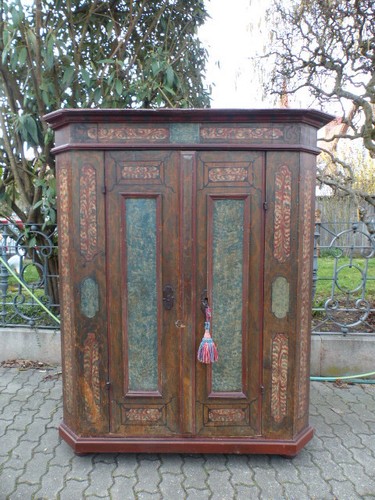 Bauernschrank 1765 barock - bauernschrank,