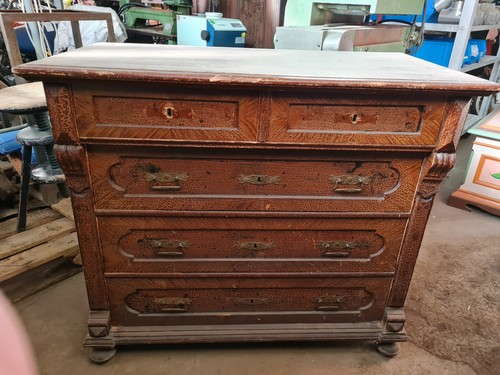 Alte antike kommode schrank - alte,