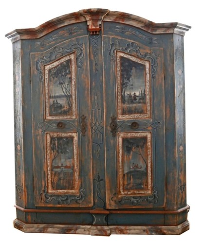 Zweitüriger bauernschrank - zweitüriger, 18