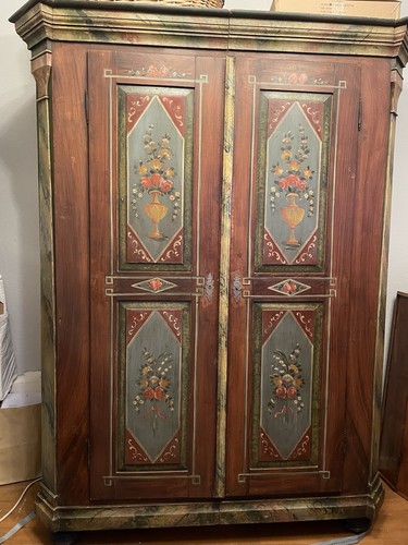 Alter antiker bauernschrank - antiker,