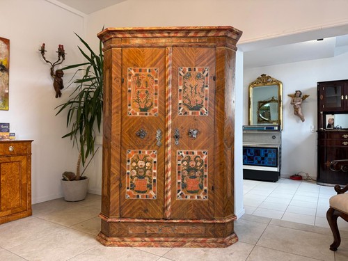 Handbemalter barockschrank - handbemalter,